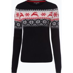 Franco Callegari - Damski sweter z wełny merino, niebieski. Niebieskie swetry damskie Franco Callegari, s, bez wzorów, z wełny, eleganckie, bez rękawów, bez kaptura. Za 169,95 zł.