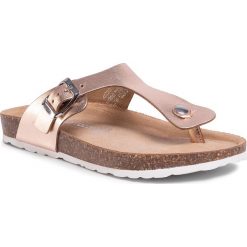 Japonki MARCO TOZZI - 2-27400-24 Rose Metallic 592. Różowe klapki damskie Marco Tozzi, bez wzorów, ze skóry, bez obcasa. Za 169,00 zł.