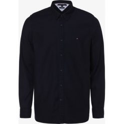 Tommy Hilfiger - Koszula męska, niebieski. Niebieskie koszule męskie TOMMY HILFIGER, m, bez wzorów, bez kołnierzyka, bez rękawów. Za 359,95 zł.