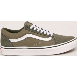 Vans - Tenisówki. Żółte trampki męskie Vans, bez wzorów, ze skóry, na sznurówki. W wyprzedaży za 319,90 zł.