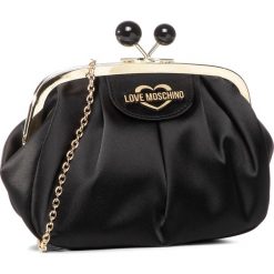 Torebka LOVE MOSCHINO - JC4291PP0AKR0000 Nero. Czarne torebki klasyczne damskie Love Moschino, bez wzorów, z materiału, wizytowe, bez dodatków. Za 589,00 zł.