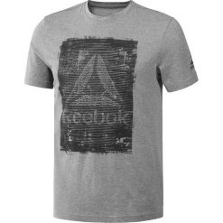 Topy sportowe damskie: Reebok Koszulka Reebok BE More Human BQ8264 BQ8264 szary S – BQ8264