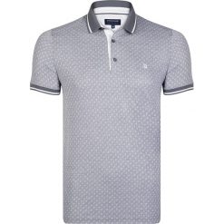 Koszulka polo w kolorze szarym. Szare koszulki męskie Giorgio di Mare, s, bez wzorów, z bawełny, polo, bez rękawów. W wyprzedaży za 98,95 zł.