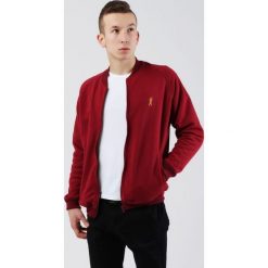 "Bomber" Męski Bordo "Gold". Bluzy męskie Edward Orlovski, xl, bez wzorów, bez kołnierzyka, bez rękawów, bez kaptura. Za 120,00 zł.
