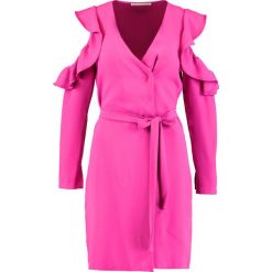 Gaudi DRESS Sukienka letnia fucsia. Czerwone sukienki damskie marki Gaudi, na lato, bez wzorów, z poliesteru, bez kołnierzyka, bez rękawów. Za 589,00 zł.