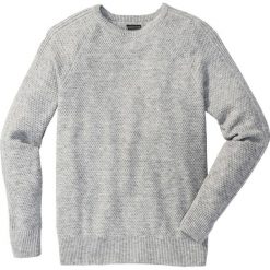 Swetry klasyczne męskie: Sweter Regular Fit bonprix szary melanż