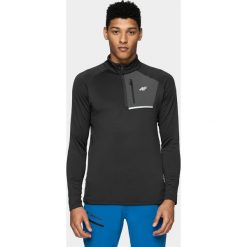 Bluza funkcyjna męska. Bluzy męskie m, bez wzorów, z elastanu, ze stójką, bez rękawów, bez kaptura. W wyprzedaży za 129,99 zł.