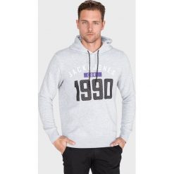 Jack & Jones Carving Bluza Szary. Szare bluzy męskie Jack & Jones, m, z nadrukiem, z bawełny, bez kołnierzyka, bez rękawów, bez kaptura. Za 175,95 zł.