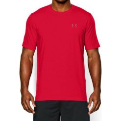 Under Armour Koszulka męska Sportstyle Left Chest Logo T-Shirt Red r. XS (1257616600). Czerwone t-shirty męskie Under Armour, m. Za 97,49 zł.