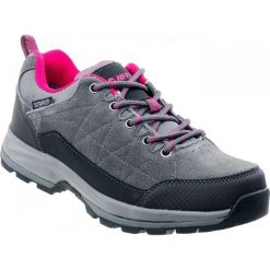 Buty trekkingowe damskie: Hi-tec Buty damskie Batian dark grey/black/fuchsia r. 40