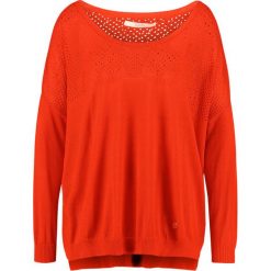 Swetry klasyczne damskie: Gaudi LONG SLEEVE Sweter orangeade