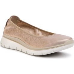 Półbuty IMAC - 505770 Champagne/Beige 51334/013. Brązowe półbuty damskie Imac, bez wzorów, ze skóry, bez obcasa, na płaskiej podeszwie, bez zapięcia. Za 209,00 zł.