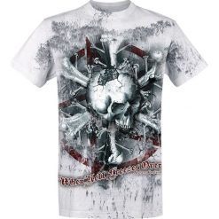 T-shirty męskie z nadrukiem: Alchemy England When Hell Freezes T-Shirt jasnoszary