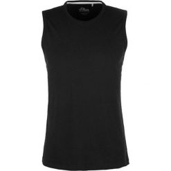 S.Oliver Koszulka męska bez rękawów 13.906.33.5269 . 9999 Black (rozmiar M). Czarne koszulki męskie S.Oliver, s, bez wzorów, bez kołnierzyka, bez rękawów. W wyprzedaży za 28,00 zł.