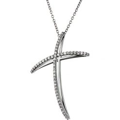 PROMOCJA Naszyjnik - złoto 750, Brylant 0,48ct,pomarańczowy szafir. Żółte naszyjniki damskie z szafirem, złote. W wyprzedaży za 7973,00 zł.