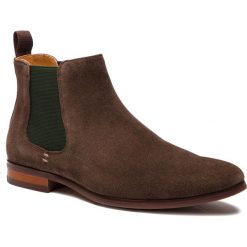 Sztyblety KAZAR - Minos 35498-02-02 Brown. Pomarańczowe sztyblety męskie Kazar, ze skóry, bez zapięcia. Za 499,00 zł.