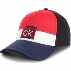 Czapka z daszkiem CALVIN KLEIN JEANS - Clr Blocking Trucker K50K504117 448. Czerwone czapki z daszkiem męskie Calvin Klein Jeans. Za 179,00 zł.