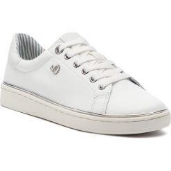 Sneakersy S.OLIVER - 5-23625-22 White Nappa 102. Białe sneakersy damskie S.Oliver, na co dzień, bez wzorów, ze skóry ekologicznej, bez obcasa, na płaskiej podeszwie, bez zapięcia. Za 269,90 zł.