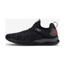 Puma Ignite Flash Evoknit Tenisówki Czarny. Czarne trampki męskie Puma, bez wzorów, z materiału, bez zapięcia. Za 378,95 zł.