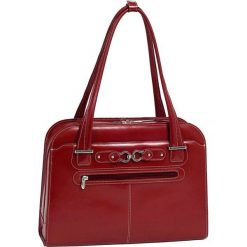 Torba MCKLEIN Oak Grove 15.6 cali Czerwony. Czerwone torby na laptopa Mcklein, w paski, klasyczne. Za 911,99 zł.