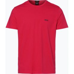 BOSS Athleisurewear - T-shirt męski – Tee, różowy. Czerwone t-shirty męskie BOSS Athleisurewear, l, z bawełny. Za 219,95 zł.