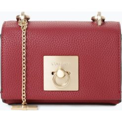 Calvin Klein - Damska torebka na ramię, czerwony. Czerwone torebki klasyczne damskie Calvin Klein, w paski. Za 599,95 zł.