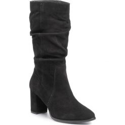 Kozaki LASOCKI - 70600-01 Black. Czarne kozaki damskie Lasocki, ze skóry, bez obcasa, na obcasie, bez zapięcia. Za 379,99 zł.