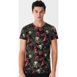 T-shirt z nadrukiem all over - Szary. Szare t-shirty męskie House, s, z nadrukiem, bez kołnierzyka. Za 49,99 zł.