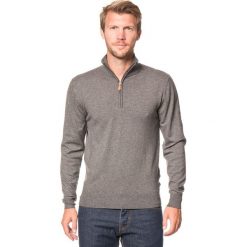 Sweter w kolorze szarym. Szare swetry męskie m, z kaszmiru. W wyprzedaży za 149,95 zł.