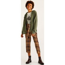 Bluzy damskie: Bluza basic z suwakiem