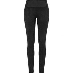 Cream Spodnie ze sztucznego zamszu Darja czarny female czarny L (40/42). Czarne spodnie damskie Cream, l, bez wzorów. Za 349,00 zł.