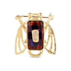 Broszki damskie: RABAT Srebrna Broszka – srebro 925, Swarovski