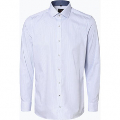 Olymp Level Five - Koszula męska łatwa w prasowaniu, niebieski. Niebieskie koszule męskie non-iron OLYMP Level Five, m, w paski. Za 149,95 zł.