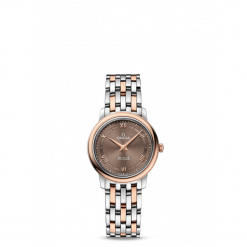ZEGAREK OMEGA De Ville 424.20.27.60.13.001. Pomarańczowe zegarki damskie marki OMEGA, złote. Za 17500,00 zł.