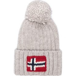 Napapijri Semiury 2 Czapka zimowa Szary Beżowy. Szare czapki męskie Napapijri, na zimę, z wiskozy. Za 195,95 zł.