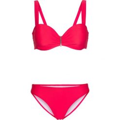 Stroje dwuczęściowe damskie: Bikini na fiszbinach (2 części) bonprix koralowy