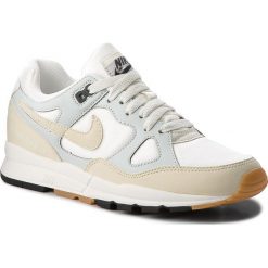 Buty NIKE - Air Span II AH6800 102 Sail/Fossil/Barely Grey/Black. Brązowe półbuty damskie Nike, na co dzień, bez wzorów, ze skóry ekologicznej, bez obcasa, na płaskiej podeszwie, bez zapięcia. W wyprzedaży za 299,00 zł.