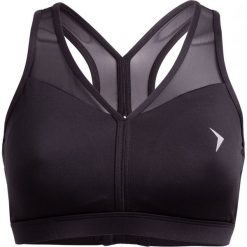 Biustonosz sportowy STAD602 - głęboka czerń - Outhorn. Czarne bluzki sportowe damskie Outhorn. W wyprzedaży za 39,99 zł.