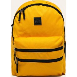 Vans - Plecak. Żółte plecaki damskie Vans, bez wzorów, z poliesteru. Za 219,90 zł.