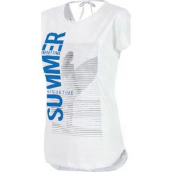 T-shirty damskie: 4f Koszulka damska H4L18-TSD016 biała r. M