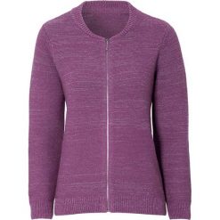 Cellbes Sweter wrzosowy kolor srebra female fioletowy/szary 54/56. Szare swetry damskie Cellbes, bez wzorów, prążkowane, bez rękawów, bez kaptura. W wyprzedaży za 159,00 zł.