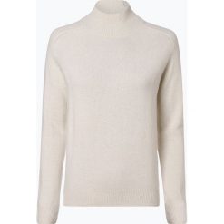 Marie Lund - Damski sweter z wełny merino, beżowy. Brązowe swetry damskie marki Marie Lund, m, bez wzorów, z wełny, eleganckie, bez rękawów, bez kaptura. Za 129,95 zł.