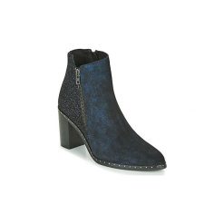 Botki Philippe Morvan BALING V2 FOG. Niebieskie botki damskie Philippe Morvan, bez obcasa, bez zapięcia. Za 699,00 zł.