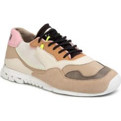 Sneakersy CAMPER - Nothing K200836-021 Multicolor. Brązowe półbuty damskie Camper, bez wzorów, ze skóry, bez obcasa, na płaskiej podeszwie, bez zapięcia. Za 549,00 zł.