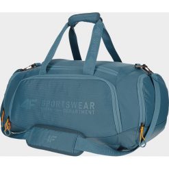 Torba sportowa 2w1 TPU211 - morska zieleń. Żółte plecaki męskie 4f, w paski, sportowe. Za 179,99 zł.