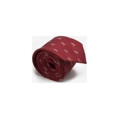 KRAWAT RUNNERS RED. Czerwone krawaty męskie marki Marthu, bez wzorów, klasyczne. Za 129,00 zł.