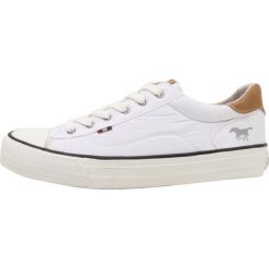 Trampki damskie slip on: Mustang Tenisówki i Trampki weiß