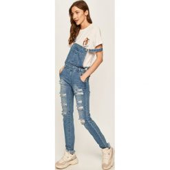 Answear - Ogrodniczki. Niebieskie jeansy damskie ANSWEAR, s. Za 189,90 zł.
