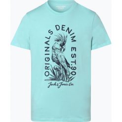 Jack & Jones - T-shirt męski – Jorexoticfelt, zielony. Zielone t-shirty męskie Jack & Jones, xxl, z nadrukiem, bez kołnierzyka. Za 39,95 zł.