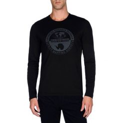 T-shirty męskie z nadrukiem: Koszulka w kolorze czarnym